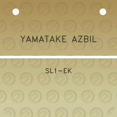 yamatake-azbil-sl1-ek