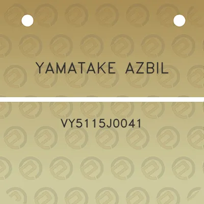 yamatake-azbil-vy5115j0041