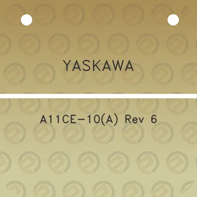 yaskawa-a11ce-10a-rev-6