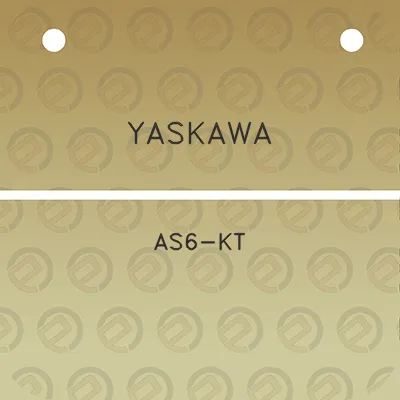 yaskawa-as6-kt