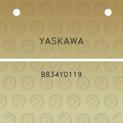 yaskawa-b834y0119