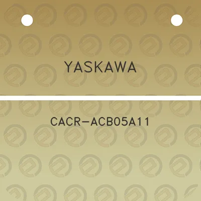 yaskawa-cacr-acb05a11