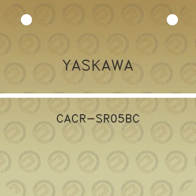 yaskawa-cacr-sr05bc