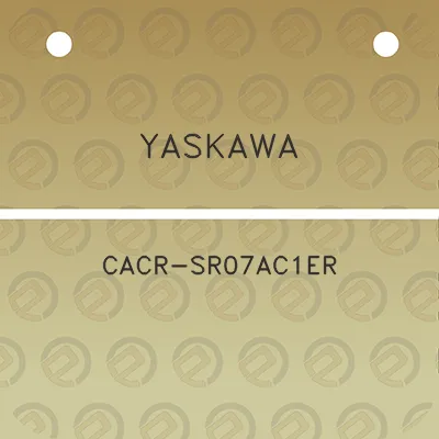 yaskawa-cacr-sr07ac1er