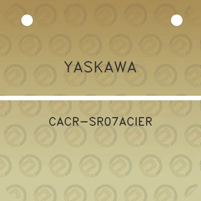 yaskawa-cacr-sr07acier