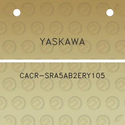 yaskawa-cacr-sra5ab2ery105