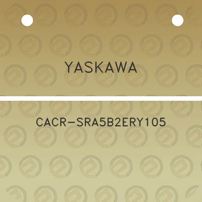 yaskawa-cacr-sra5b2ery105