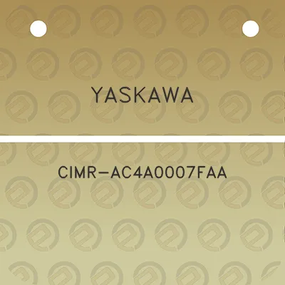 yaskawa-cimr-ac4a0007faa