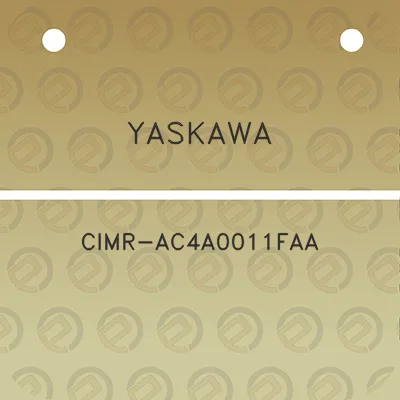 yaskawa-cimr-ac4a0011faa