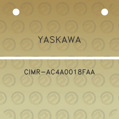 yaskawa-cimr-ac4a0018faa