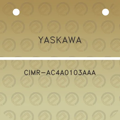 yaskawa-cimr-ac4a0103aaa