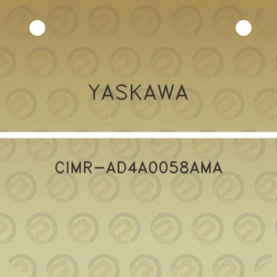 yaskawa-cimr-ad4a0058ama