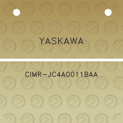 yaskawa-cimr-jc4a0011baa