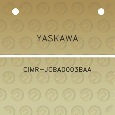 yaskawa-cimr-jcba0003baa