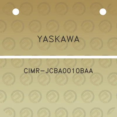 yaskawa-cimr-jcba0010baa