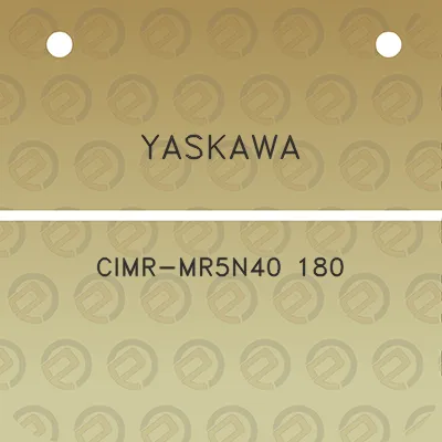 yaskawa-cimr-mr5n40-180