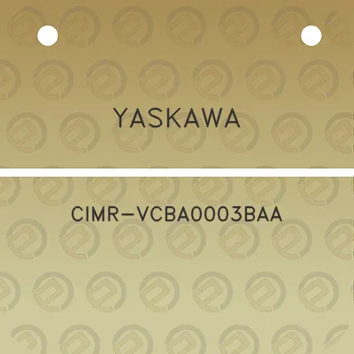 yaskawa-cimr-vcba0003baa