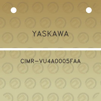 yaskawa-cimr-vu4a0005faa