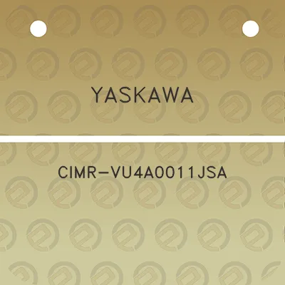 yaskawa-cimr-vu4a0011jsa