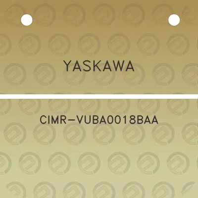 yaskawa-cimr-vuba0018baa