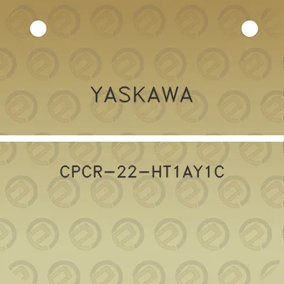 yaskawa-cpcr-22-ht1ay1c