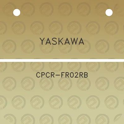 yaskawa-cpcr-fr02rb