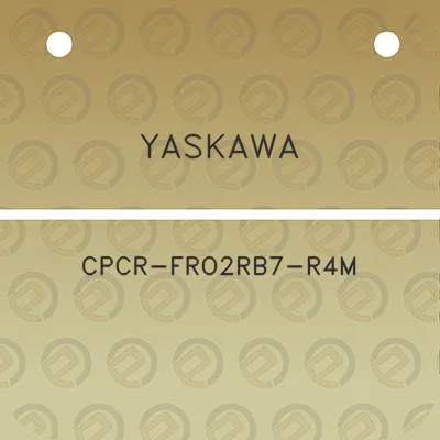 yaskawa-cpcr-fro2rb7-r4m