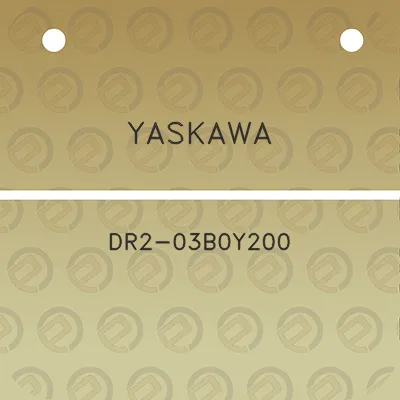 yaskawa-dr2-03b0y200