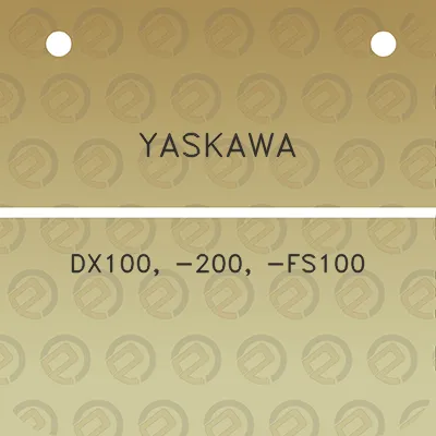 yaskawa-dx100-200-fs100