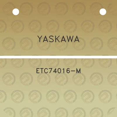 yaskawa-etc74016-m