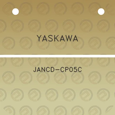 yaskawa-jancd-cp05c