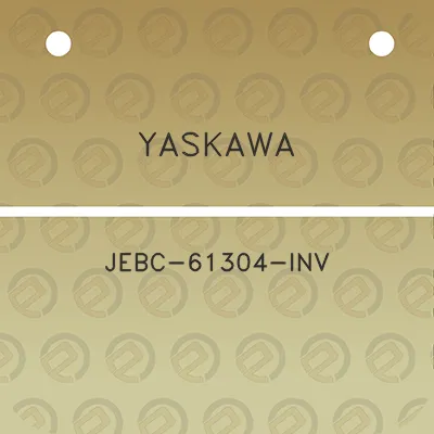 yaskawa-jebc-61304-inv