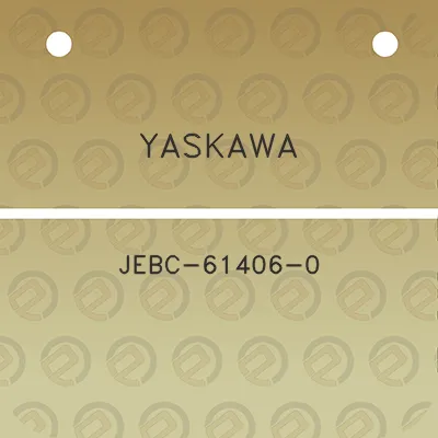 yaskawa-jebc-61406-0