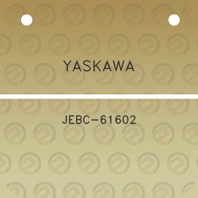 yaskawa-jebc-61602