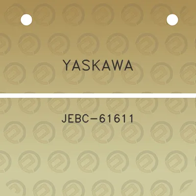 yaskawa-jebc-61611