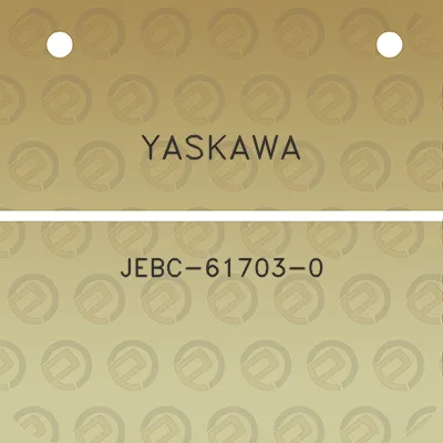 yaskawa-jebc-61703-0