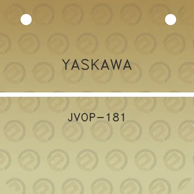 yaskawa-jvop-181