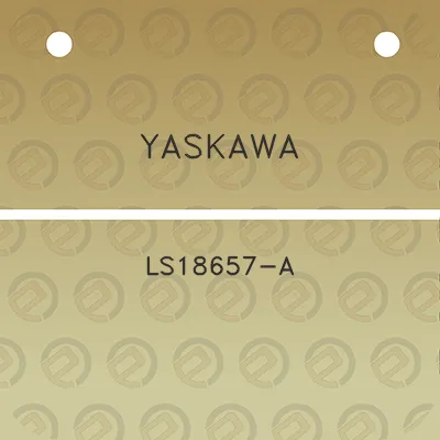 yaskawa-ls18657-a