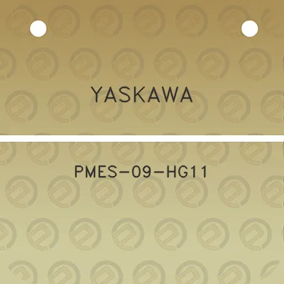 yaskawa-pmes-09-hg11