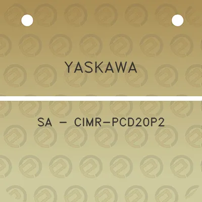 yaskawa-sa-cimr-pcd20p2