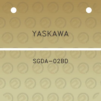 yaskawa-sgda-02bd