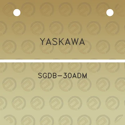 yaskawa-sgdb-30adm