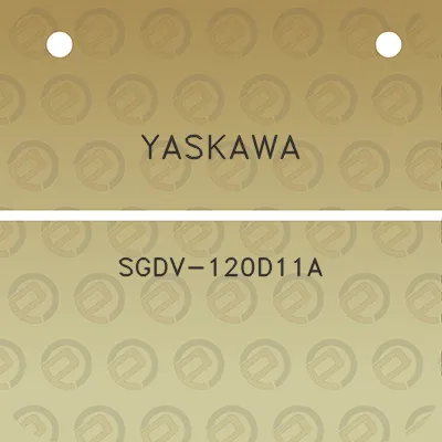 yaskawa-sgdv-120d11a