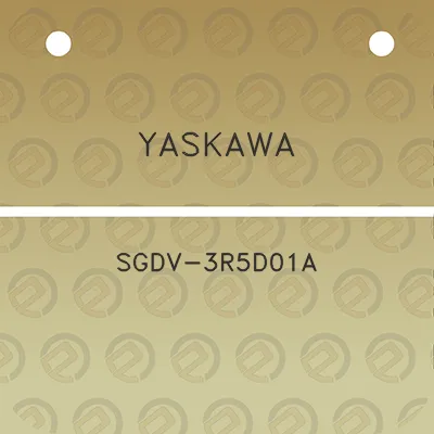 yaskawa-sgdv-3r5d01a