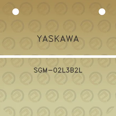 yaskawa-sgm-02l3b2l