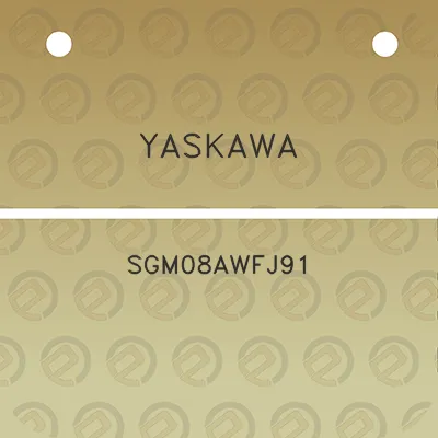 yaskawa-sgm08awfj91