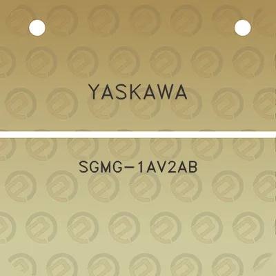 yaskawa-sgmg-1av2ab