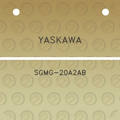 yaskawa-sgmg-20a2ab