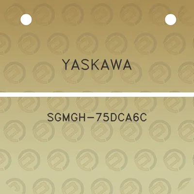 yaskawa-sgmgh-75dca6c