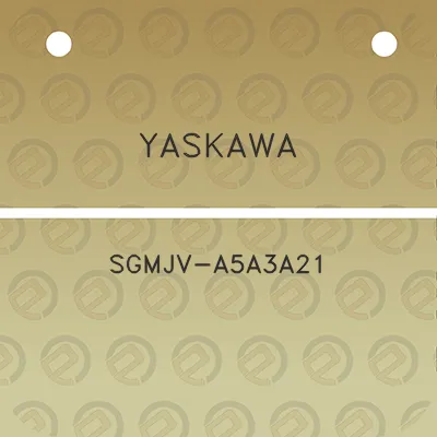 yaskawa-sgmjv-a5a3a21